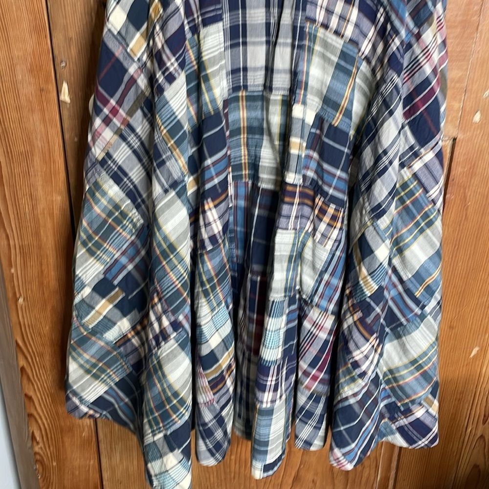 Ralph Lauren Madras Plaid Sleeveless A-line dress - Picture 5 of 8